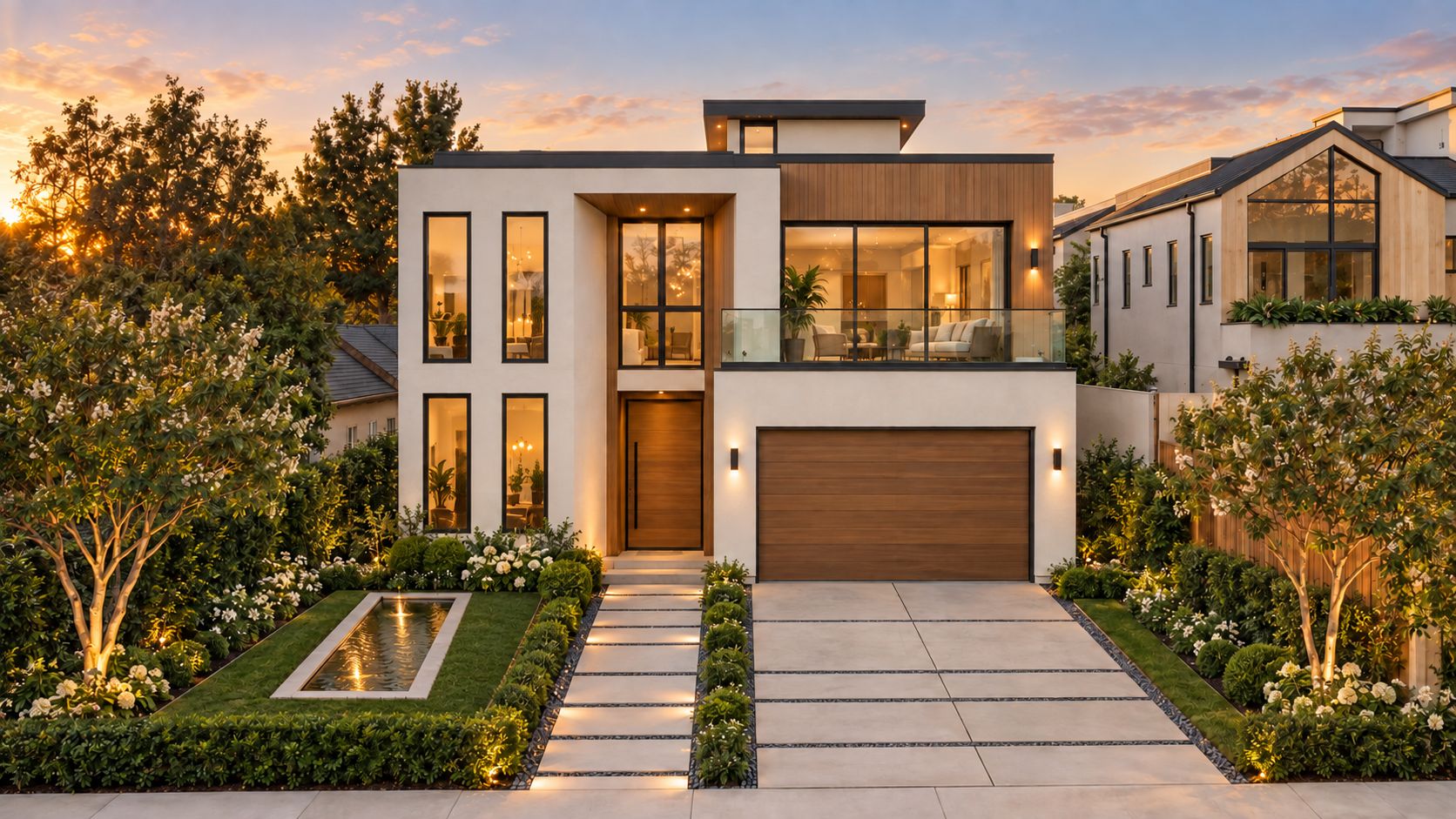 Finished two story home in Los Angeles