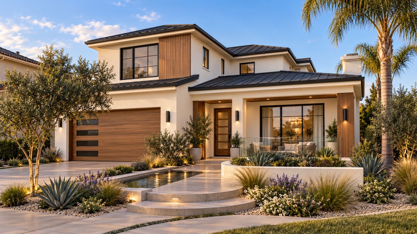 New modern home in Los Angeles